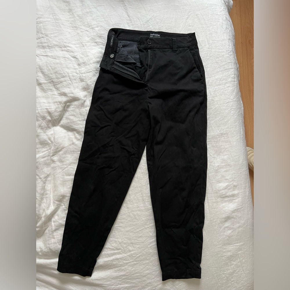 Women’s Frank & Oak Amelia Balloon Fit Flex Pant - Black